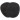 Armbågsskydd Suede Oval Black 10,5x13,2cm - 2 st.