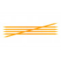 KnitPro Trendz Strumpstickor Akryl 15cm 4,00mm / 5.9in US6 Orange 