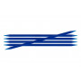 KnitPro Trendz Strumpstickor Akryl 20cm 6,50mm / 7.9in US10½ Blue 