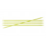 KnitPro Trendz Strumpstickor Akryl 15cm 3,75mm / 5.9in US5 Fluorescent Green 