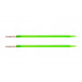 KnitPro Trendz utbytbar rund akryl 13cm 3,75mm US5 Fluorescerande grön
