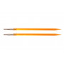 KnitPro Trendz Ändstickor Akryl 13cm 4.00mm US6 Orange