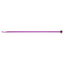 KnitPro Trendz Enkel virknål Akryl 30cm 5.00mm Violett för tunisisk virkning / virkning