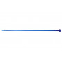 KnitPro Trendz Enkel virknål Akryl 30cm 6,50mm Blå för tunisisk virkning / virkning