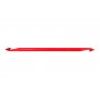 KnitPro Trendz Dubbel Virknål Akryl 30cm 12.00mm Röd för Tunisisk virkning / Virkning