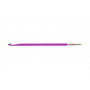 KnitPro Trendz Utbytbara Virknålar Akryl 5,00mm Violet till Tunisisk Virkning / Krokning