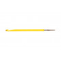 KnitPro Trendz utbytbara virknålar akryl 6,00 mm gul för tunisisk virkning / virkning