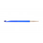 KnitPro Trendz Utbytbara Virknålar Akryl 6,50 mm blå till Tunisisk Virkning / Krokning