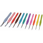 Infinity Hearts Rainbow XL Virknålset 13,5cm 2-8mm 11 storlekar 