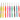 Infinity Hearts Rainbow 2 Virknål Set 13,5cm 2-6mm 9 storlekar