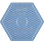 Hama Midi Pärlplatta Sexkant Stor Transparent 16,5x14,5cm - 1 st.