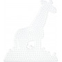 Hama Midi Pärlplatta Giraff Vit 16x14cm - 1 st.