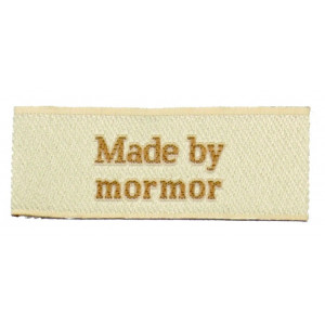 Køb Label Made by Mormor SandfÃ¤rgad