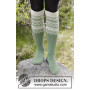 Perles du Nord Socks by DROPS Design - Strumpor Stickmönster strl. 35/37 - 41/43