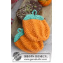 Roasted Pumpkin by DROPS Design - Grytlappar Halloween Stickbeskrivning