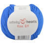 Infinity Hjärtan Rose 8/4 Garn Unicolor 101 Koboltblå