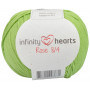 Infinity Hjärtan Rose 8/4 Garn Unicolor 160 Ljusgrön