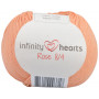 Infinity Hjärtan Rose 8/4 Garn Unicolour 195 Persika