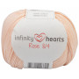 Infinity Hjärtan Rose 8/4 Garn Unicolor 205 Ljus Persika