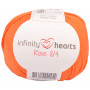 Infinity Hjärtan Rose 8/4 Garn Unicolour 193 Orange
