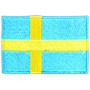 Strykmärke Flagga Sverige 4x6cm - 1 st. 