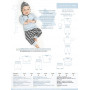 MiniKrea Snittmönster 11410 Babyset med Mössa strl. 0-2 år