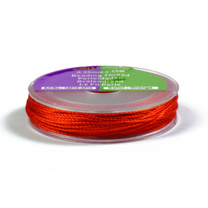 Pärltråd Orange 0,35mm 15m