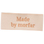 Label Made by Morfar Sandfärgad - 1 st
