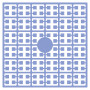 Pixelhobby Midi Pärlor 153 Ljusblå 2x2mm - 140 pixels