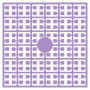 Pixelhobby Midi Pärlor 124 Ljus lavendel 2x2mm - 140 pixels