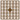 Pixelhobby Midi Pärlor 176 Brun 2x2mm - 140 pixels