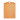 Pixelhobby Nyckelring/Medaljong Transparent Orange 3x4cm - 1 st