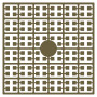 Pixelhobby Midi Pärlor 549 Mörk Mocka Beige 2x2mm - 140 pixels
