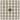 Pixelhobby Midi Pärlor 549 Mörk Mocka Beige 2x2mm - 140 pixels