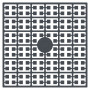 Pixelhobby Midi Pärlor 521 Mörk GråLila 2x2mm - 140 pixels