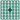 Pixelhobby Midi Pärlor 505 Extra mörk Smaragdgrön 2x2mm - 140 pixels