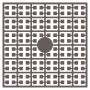 Pixelhobby Midi Pärlor 483 Mörk Mocka 2x2mm - 140 pixels