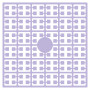 Pixelhobby Midi Pärlor 463 Ljus Blåviolett 2x2mm - 140 pixels