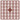 Pixelhobby Midi Pärlor 454 Mörk Rödbrun 2x2mm - 140 pixels