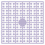 Pixelhobby Midi Pärlor 416 Ljus Dov Lila 2x2mm - 140 pixels