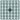 Pixelhobby Midi Pärlor 400 Extra mörk Mintgrön 2x2mm - 140 pixels