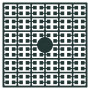 Pixelhobby Midi Pärlor 396 Extra mörk Djup Skogsgrön 2x2mm - 140 pixels