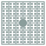 Pixelhobby Midi Pärlor 359 Ljus Grågrön 2x2mm - 140 pixels