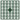 Pixelhobby Midi Pärlor 336 Extra mörk Jaktgrön 2x2mm - 140 pixels