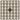 Pixelhobby Midi Pärlor 330 Extra Mörk Hasselnöt 2x2mm - 140 pixels