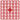 Pixelhobby Midi Pärlor 306 Extra Mörk Korallröd 2x2mm - 140 pixels