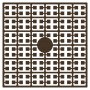 Pixelhobby Midi Pärlor 297 Kaffe 2x2mm - 140 pixels