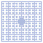 Pixelhobby Midi Pärlor 296 Extra ljus Delft Blå 2x2mm - 140 pixels