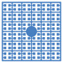 Pixelhobby Midi Pärlor 294 Mörk Delft Blå 2x2mm - 140 pixels