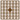 Pixelhobby Midi Pärlor 284 Mörk Topaz 2x2mm - 140 pixels